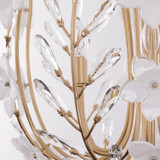 Varaluz - 558C09FG - Nine Light Chandelier - Petal Court - French Gold