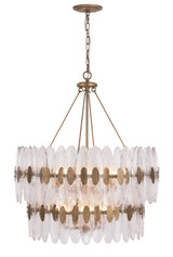 Varaluz - 557P14HG - 14 Light Pendant - Aurora - Havana Gold