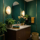 Varaluz - 556W01BK - One Light Wall Sconce - Panelist - Brass Kisser