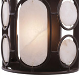 Varaluz - 555W02DB - Two Light Wall Sconce - Oval Office - Ironclad