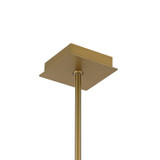 Varaluz - 530P04BK - LED Pendant - Down the Wrong Path - Brass Kisser