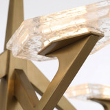 Varaluz - 530P04BK - LED Pendant - Down the Wrong Path - Brass Kisser
