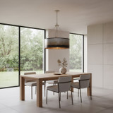 Varaluz - 323P05OG - Five Light Pendant - Cannery - Ombre Galvanized