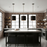 Varaluz - 323M01DBFG - One Light Pendant - Cannery - Dark Bronze / French Gold