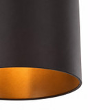 Varaluz - 323M01DBFG - One Light Pendant - Cannery - Dark Bronze / French Gold