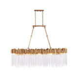 Varaluz - 309N10HG - Ten Light Linear Pendant - Matrix - Havana Gold