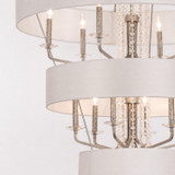 Varaluz - 270P15TR - 15 Light Pendant - Barcelona - Transcend Silver