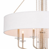 Varaluz - 270P09TR - Nine Light Pendant - Barcelona - Transcend Silver