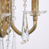Varaluz - 270K02BK - Two Light Wall Sconce - Barcelona - Brass Kisser