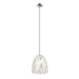 Varaluz - 1070P01CH - One Light Pendant - Chroman Empire - Chrome