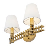 Varaluz - 360B02FG - Two Light Bath - Nevis - French Gold