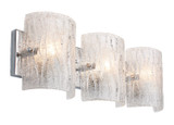 Varaluz - AC1103 - Three Light Bath - Brilliance - Chrome