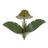 Varaluz - 901S03 - Three Light Semi-Flush Mount - Banana Leaf - Banana Leaf