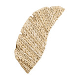 Varaluz - 901K02FGN - Two Light Wall Sconce - Banana Leaf - French Gold/Natural Seagrass