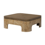 Varaluz - 514TA44A - Coffee Table - McKinney - Mushroom Oak/Mappa Burl