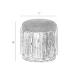 Varaluz - 513CH17C - Ottoman - Hutton - Harvest Oak/Chocolate