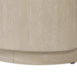 Varaluz - 513CH17B - Ottoman - Hutton - Ashe Blonde Oak/Ecru