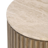 Varaluz - 511TA18A - Side Table - Donovan - Harvest Oak/Mushroom Oak