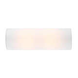Varaluz - 503B02BLSB - Two Light Bath - Patchwork - Black/Satin Brass