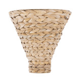 Varaluz - 502W01FGN - One Light Wall Sconce - Hilton Head - French Gold/Natural Seagrass