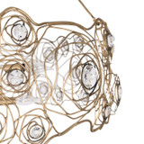 Varaluz - 500C08HGOB - Eight Light Chandelier - Ethereal Rose - Havana Gold Ombre