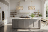 Varaluz - 500C06HGOB - Six Light Chandelier - Ethereal Rose - Havana Gold Ombre