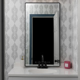Varaluz - 4DMI0107 - Mirror - Kye - Black