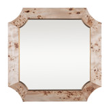 Varaluz - 449MI36B - Wall Mirror - Farra - Poplar Burl/Weathered Brass