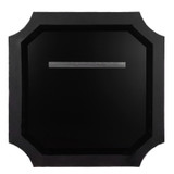 Varaluz - 449MI36A - Wall Mirror - Farra - Cerused Black/Weathered Brass