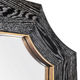 Varaluz - 449MI36A - Wall Mirror - Farra - Cerused Black/Weathered Brass