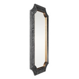 Varaluz - 449MI28A - Wall Mirror - Farra - Cerused Black/Weathered Brass