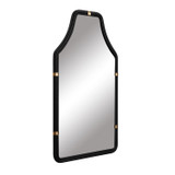 Varaluz - 407MI08MBFG - Mirror - Federal Case - Matte Black/French Gold