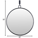 Varaluz - 407A01BL - Mirror - Stopwatch - Black