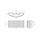 Varaluz - 391B02FG - Two Light Bath - Jacob's Ladder - French Gold