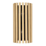 Varaluz - 387W02MBH - Two Light Wall Sconce - Suratto - Matte Black/Honey Blonde