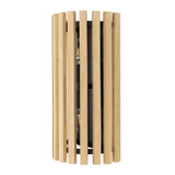 Varaluz - 387W02MBH - Two Light Wall Sconce - Suratto - Matte Black/Honey Blonde