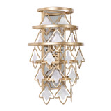 Varaluz - 386W02FG - Two Light Wall Sconce - Fleur - French Gold