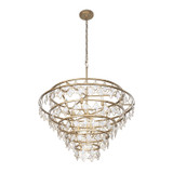 Varaluz - 386C10FG - Ten Light Chandelier - Fleur - French Gold