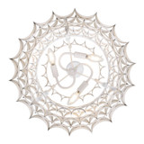 Varaluz - 382P03MW - Three Light Pendant - Swoon - Matte White
