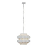 Varaluz - 382P01MW - One Light Pendant - Swoon - Matte White