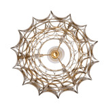 Varaluz - 382P01AGGD - One Light Pendant - Swoon - Antique Gold/Gold Dust