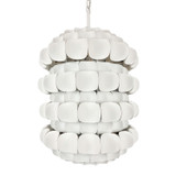 Varaluz - 382F06MW - Six Light Foyer Pendant - Swoon - Matte White