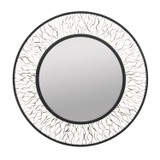 Varaluz - 380MI30AMBFG - Mirror - Estela - Matte Black/French Gold