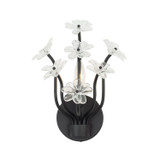Varaluz - 378W01MB - One Light Wall Sconce - Wildflower - Matte Black
