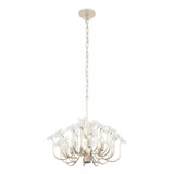Varaluz - 378C06GDAR - Six Light Chandelier - Wildflower - Gold Dust/Artifact