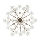 Varaluz - 378C06GDAR - Six Light Chandelier - Wildflower - Gold Dust/Artifact