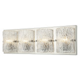 Varaluz - 376B04BN - Four Light Bath - Morgan - Brushed Nickel