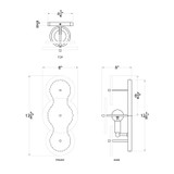 Varaluz - 370W01HG - One Light Wall Sconce - Cosmos - Havana Gold
