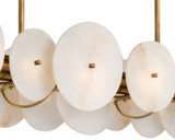 Varaluz - 370N10HG - Ten Light Linear Pendant - Cosmos - Havana Gold