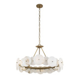 Varaluz - 370C06HG - Six Light Chandelier - Cosmos - Havana Gold